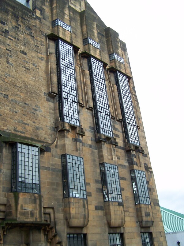 Glasgow School of Art, Mackintosh Building, Charles Rennie Mackintosh