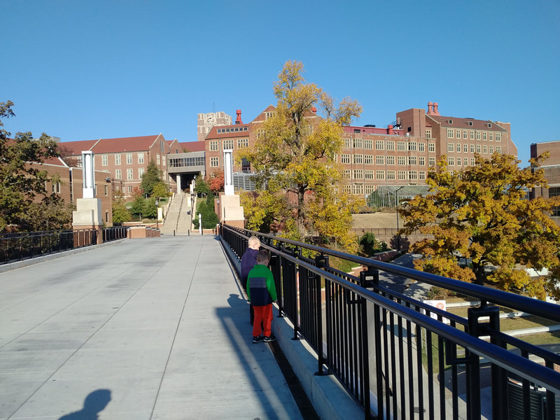 University of Tennessee Knoxville, University of Tennessee, UT, UTK, University Center, UC, Carolyn P. Brown University Center, Brown University Center, Brown UC, Pedestrian Bridge, The Hill