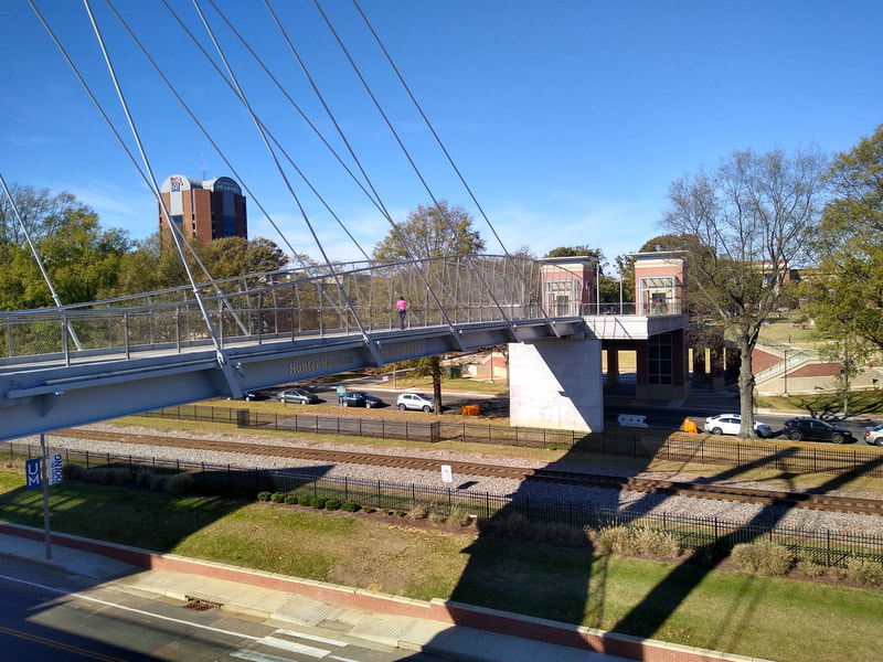 University of Memphis, UofM, Hunter Harrison Memorial Bridge