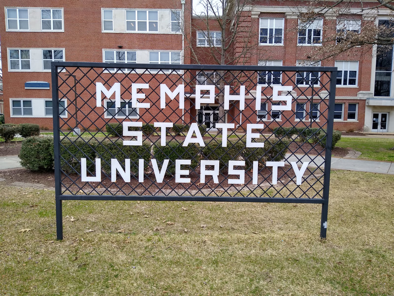 University of Memphis, UofM, Memphis State, Memphis State University, Sign