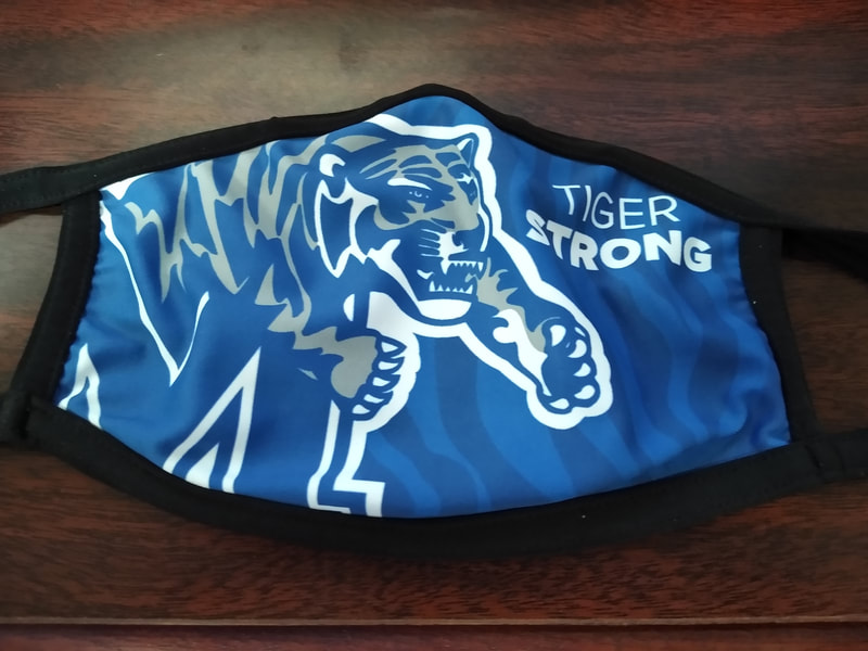 University of Memphis, UofM, Tiger Strong, Tiger Strong Facemask
