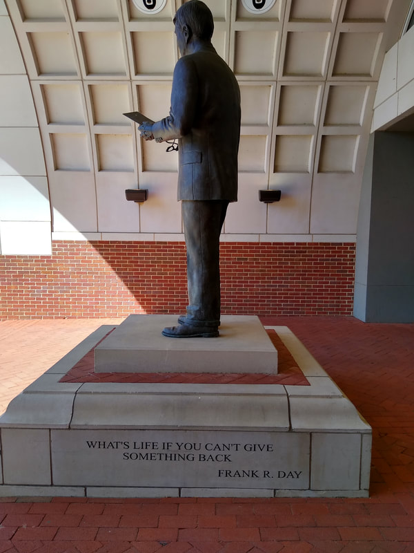 Luckyday Residential College, Frank Rogers Day Statue, University of Mississippi, Ole Miss