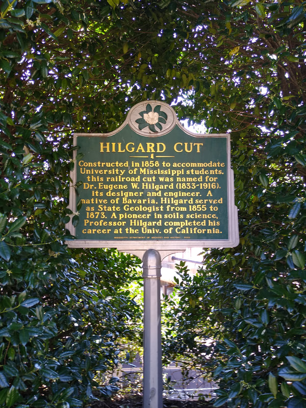 Hilgard Cut, University of Mississippi, Ole Miss