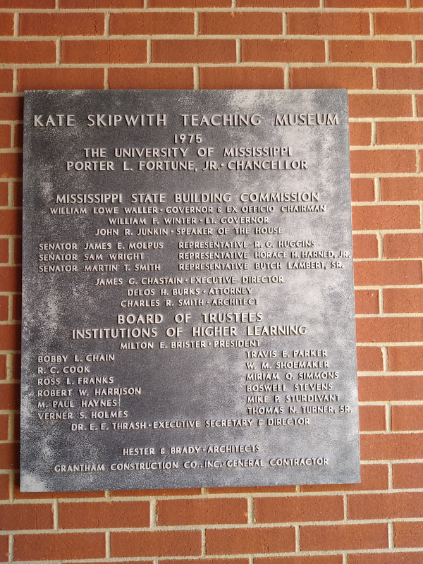 Kate Skipwith University Museum, University of Mississippi, Ole Miss