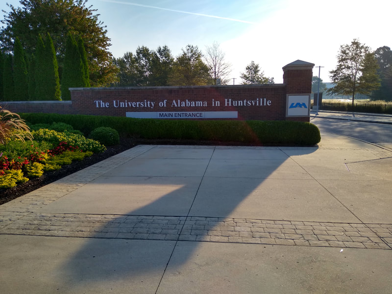 University of Alabama in Huntsville, UAH, Alabama Huntsville, gate