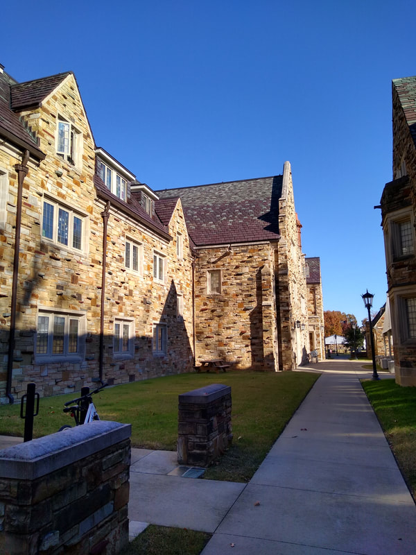 Rhodes College, Rhodes, Gothic, Neogothic, West Village, Craddock Quad, Residence Hall, Dorm, Dormitory