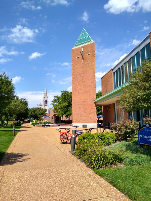 University, St. Louis University, SLU, McDonnell Douglas Hall, Parks College, Clocktower
