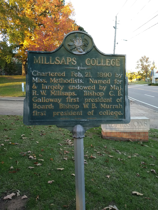 Millsaps College, Reuben Millsaps, Jackson, Mississippi, MS