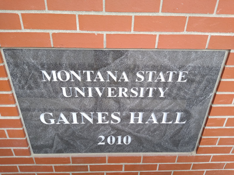 Montana State, Montana State University, Bozeman, Gaines Hall, Paschal C. Gaines, Pascual Gaines