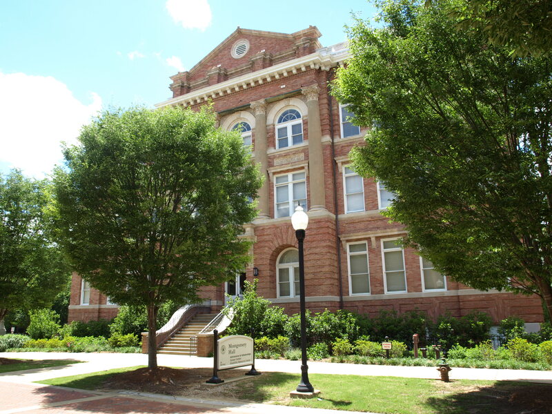 Mississippi State University, Mississippi A&M, Starkville, Bulldogs, Montgomery Hall, W.B. Montgomery, R.H. Hunt and Company