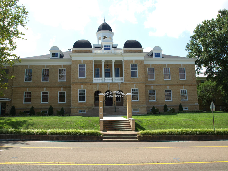 Freed-Hardeman, Freed-Hardeman University, FHU, Old Main, Old Main Administration Building, Chapel Hall, Hubert T. McGhee