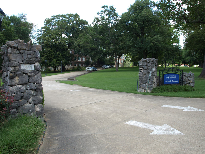 University of Memphis Lambuth, UofM Lambuth, Lambuth College, Lambuth University, gate, entrance