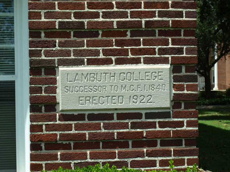 University of Memphis Lambuth, UofM Lambuth, Lambuth College, Lambuth University, Varnell Jones Building, Varnell Jones, Varnell Jones Administration Building, Administration Building, Cornerstone