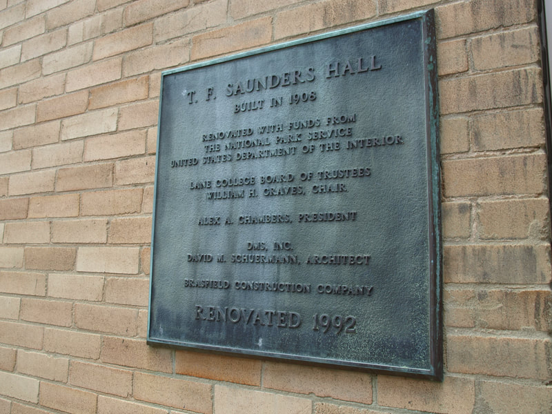 Lane College, T.F. Saunders Hall, Saunders Hall, Thomas F. Saunders