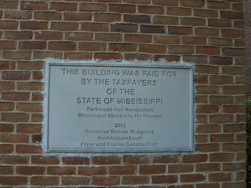 Mississippi University for Women, MUW, The W, The Dub, Parkinson Hall, Burney L. Parkinson