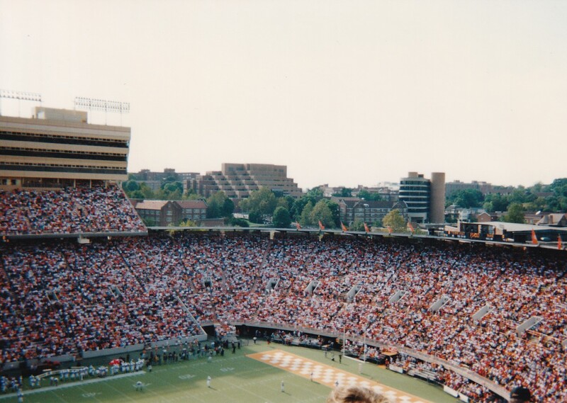 University of Tennessee, UT, Vols, Volunteers, football, Big Orange, 1993, Duke Blue Devils, Citrus Bowl, Homecoming, football, Neyland Stadium