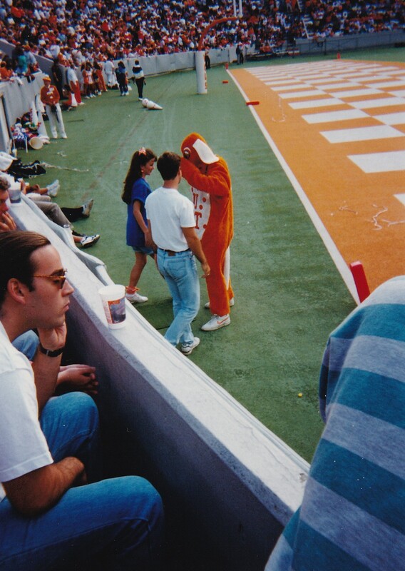 University of Tennessee, UT, Vols, Volunteers, football, Big Orange, 1993, Duke Blue Devils, Citrus Bowl, Homecoming, Smokey, football, Neyland Stadium