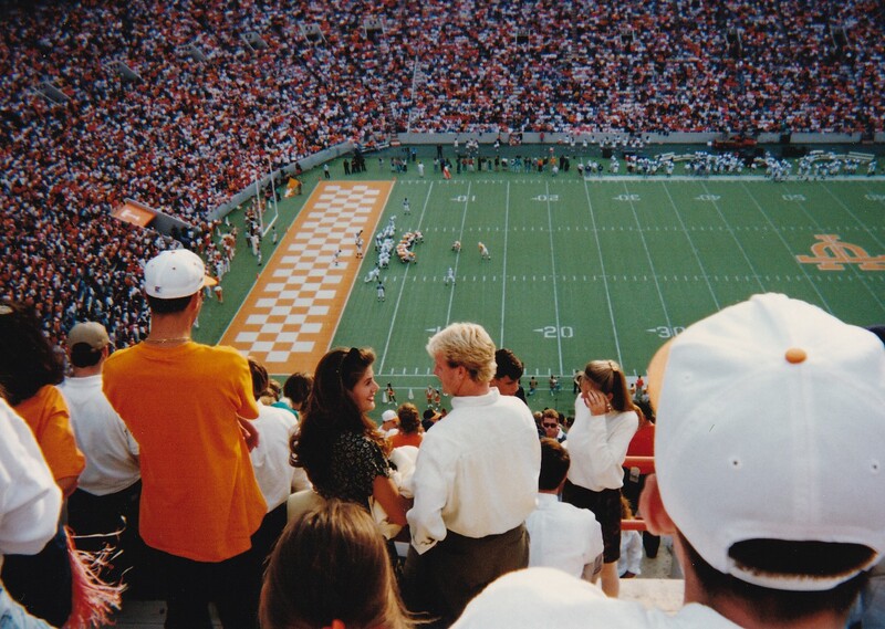 University of Tennessee, UT, Vols, Volunteers, football, Big Orange, 1993, Duke Blue Devils, Citrus Bowl, Homecoming, football, Neyland Stadium